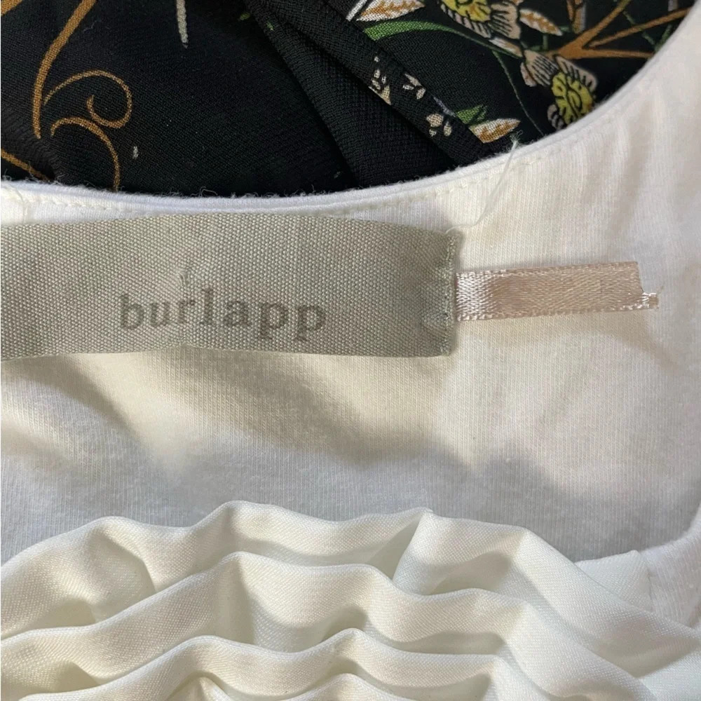 Anthropologie Bold Boutonniere Burlapp tunic blouse women’s medium - Picture 6 of 6